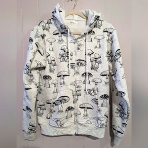 LA Soul Mushroom Zip up Size Small NWOT